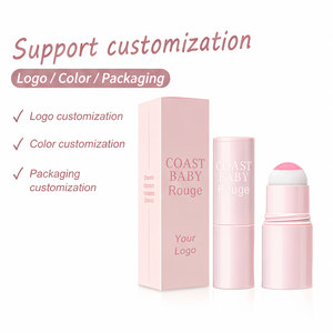 Stick <span class=keywords><strong>blush</strong></span> 3 en 1 personnalisé, monochrome, tout-en-un avec miroir, brillant, longue tenue pour un look naturel, marque privée - Product Image 6