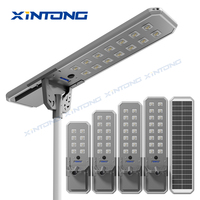 XINTONG tout en un 60W-120W réverbère solaire IP66 conception d'éclairage extérieur