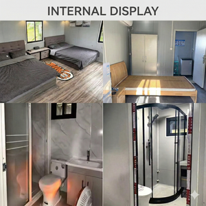 Conteneur de <span class=keywords><strong>maison</strong></span> préfabriquée mobile modulaire à bas coût de 20 pieds et 40 pieds, assemblable, pour stockage compact, à <span class=keywords><strong>vendre</strong></span> <span class=keywords><strong>en</strong></span> Chine - Product Image 3