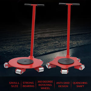 Rotierender Transport Cargo Trolley Mehrzweck-Dolly-Roller mit Tragegriffen für bewegliche Ausrüstung Maschinen-Skate-<span class=keywords><strong>Mover</strong></span> - Product Image 2