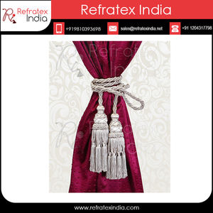 Embrasses de ruban de rideau faites à la main, fournisseur en vrac et fabrication par réfractex inde fabriqué en inde pour la meilleure qualité et le prix bas - Product Image 2