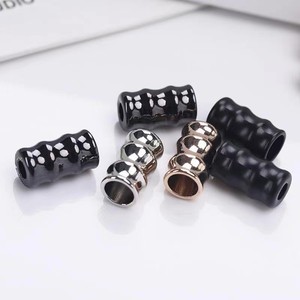 High Quality Zinc Alloy Spring Metal <strong>Draw</strong> Cord <strong>Stopper</strong> Plastic Plating And Rubber Cord End <strong>Lock</strong> For Garments - Product Image 3