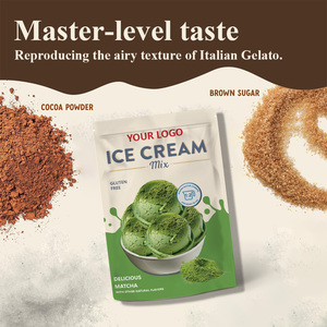 OEM/ODM Soft servire gelato in polvere 1Kg Mix <span class=keywords><strong>di</strong></span> gelato Matcha verde fatto in casa - Product Image 4