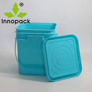 ถังพลาสติกทรงสี่เหลี่ยมคุณภาพสูง ขนาด 8 ลิตร/10 ลิตร/12 ลิตร/15 ลิตร/20 ลิตร - Product Image 3