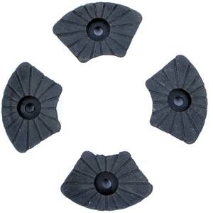 Puntas de Goma para Bastón de Senderismo, 19 mm, Duraderas, de Plástico, Accesorios para Bastones de Caminata y Camping - Product Image 2