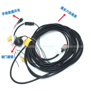 มอเตอร์ควบคุมความเร็วแบบเส้นเดียว 12V 100W IP20 สำหรับรถขุด WNDJ006 - Product Image 1