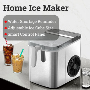 Xách tay mini Màn hình cảm ứng Ice Cube máy nhà lớn nhỏ Cube Ice Maker cho RV cắm trại - Product Image 4