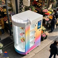 Distributeur automatique de fleurs à climat contrôlé Winnsen avec humidificateur et options de marque personnalisées