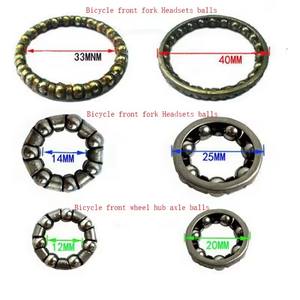 Cojinete de bolas de acero para bicicleta, horquilla delantera, eje de dirección de bicicleta de montaña, accesorios de reparación General - Product Image 4