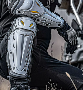 Mallas de montar para <span class=keywords><strong>hombre</strong></span> y mujer, rodillera para motocicleta, Codera para exteriores, equipo de protección transpirable de verano para motocicleta - Product Image 5