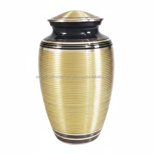 Urnes funéraires décoratives en laiton pour cendres d'adultes, urnes artisanales pour hommes et femmes, urnes décoratives, urnes funéraires - Product Image 1