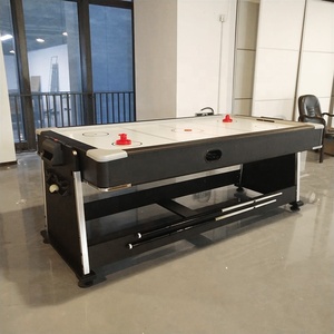 7FT 4 Trong 1 Đa Trò Chơi Bảng Set Bàn Bi-a/Air Hockey/Pingpong/Dinning Bảng - Product Image 6