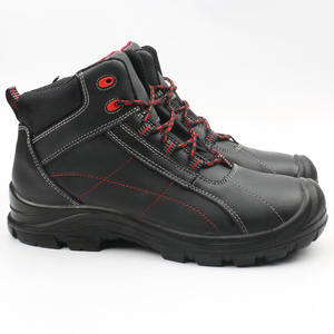 Fabricant usine de chaussures de sécurité personnalisées pour hommes bout en acier cuir antidérapant imperméable résistant aux coups de couteau s3 vente en gros - Product Image 6