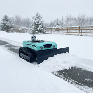 מכסחת דשא בנזין תעשייתית איכותית 24V עם שלט רחוק, רוחב כיסוח 550 מ\\\"מ, הספק 1500 וואט, רב תכליתית להסרת שלג - Product Image 4