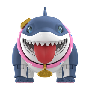 Cartoon Jeff Land <b>Shark</b> Marvel Rivals Champion Class ABS Plastic <b>Toy</b> Pink Belt Version Animal Collectible Figure Unisex Finished - Product Image 3