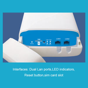 Roteador CPE Externo 4G LTE de Alta Velocidade, Roteador Sem Fio <span class=keywords><strong>POE</strong></span>, Roteador com Slot para Cartão SIM e <span class=keywords><strong>POE</strong></span> - Product Image 4