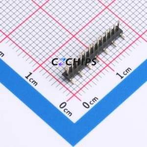 PZ1.27-UL2D-13A Pin Header SMD,P=1.27mm Connector 1x13P 1.27mm Pin Header Vertical Mount - Product Image 1