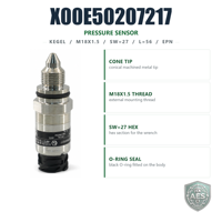 Capteur de pression moteur diesel en promotion X00E50207217 KEGEL M18X1.5 SW=27 L=56 EPN pour pièces de rechange moteur diesel MTU Série 4000