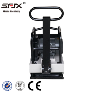Compacteur à plaque vibrante électrique Xinsda HZD160 3KW 150kg Moteur haute puissance Entretien facile Noir - Product Image 3
