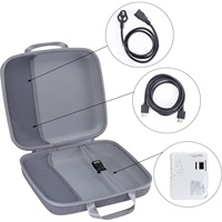 Etui à outils de transport rigide personnalisé en EVA pour projecteur Epson VS260/EX7280/EX3280/EX5280/880/1080/CO-W01 SVGA 3LCD Sac de voyage en EVA