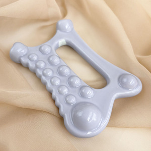 Peine Gua Sha de Cerámica Personalizable, Herramienta Multiusos de Forma Única para Raspado Corporal, Relajación Muscular Facial y Corporal - Product Image 3
