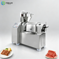 Machine à saucisses automatique hydraulique commerciale, machine à fabriquer des saucisses, poussoir à saucisses
