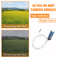 Vente en gros, étanchéité IP67, 120 degrés, diamètre 3.9mm, Module de caméra Micro Endoscope Cmos avec 4 pièces de lumière Led