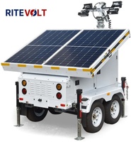 Le phare mobile rétractable à énergie solaire peut être utilisé pour l'éclairage d'urgence.