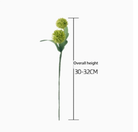 Boule de thorns artificielle Ningguang Jizhu en gros, fausse boule de thorns pour bouquet de mariage, décoration artisanale style INS pour vase domestique DIY