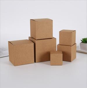 100 Pezzi Scatole in Cartone Bianco <span class=keywords><strong>e</strong></span> Nero Kraft, Confezioni per Candele, Scatole Vuote per Cosmetici Personalizzabili con Logo - Product Image 4