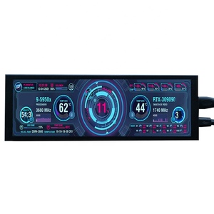 Pantalla Lcd de 7,84 pulgadas, barra elástica de 400x1280, Compatible con Monitor de tira Ips, Uhd, Aida64