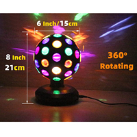 Fête Disco Lumière Magique Dj Ball Mini Pas Cher Club LED sur Télécommande Projection Lumières RVB