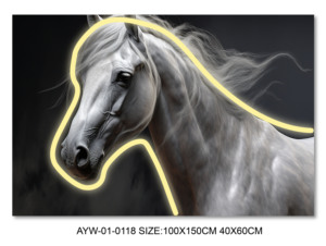ภาพสัตว์ของตกแต่งบ้านม้าอุยกูร์ - Product Image 6