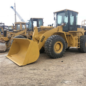 Tracteur à roues d'occasion CAT 966H 956 966 4x4 Chargeur frontal JCB Charge nominale de 6 tonnes Moteur 2020 CAT C11 Japon - Product Image 1