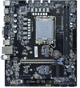 เมนบอร์ด <span class=keywords><strong>B760</strong></span> ATX ชิปเซ็ต <span class=keywords><strong>Intel</strong></span> B70 ซ็อกเก็ต LGA1700 รองรับ DDR4 แบบดูอัลแชนแนล พร้อมช่อง M.2 NVME กราฟิกการ์ดในตัวใหม่ สำหรับเดสก์ท็อป - Product Image 1