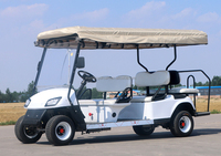 Voiturette de golf électrique à batterie lithium, chariot de golf électrique, véhicule touristique électrique