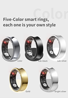 Anillo Inteligente de Salud Avanzado para Hombre, con Control por Aplicación, Resistente al Agua IP67, Monitor de Ritmo Cardíaco, Rastreador de Actividad Física de Titanio