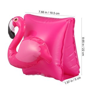 2 Piezas de Flotadores de Brazo para Niños con Diseño de Flamenco, Inflables de PVC para Niños y Niñas, para Entrenamiento de Seguridad en la Piscina, Estilo Aleatorio - Product Image 6