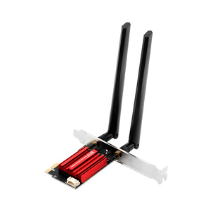 การ์ด Pcie แบบเสาอากาศคู่สำหรับเกมมิ่ง <span class=keywords><strong>Wifi6</strong></span> ที่เชื่อถือได้เป็นพิเศษ รองรับ Openwrt OEM ODM โมดูลไร้สายความเร็วสูง ระยะไกล Ac1200 อะแดปเตอร์ไร้สาย - Product Image 5
