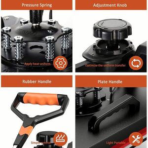 Heat Transfer Presses Are the Perfect Solution for Small Business the Machine Can Transfer T-<b>Shirt</b> Mouse Pad Puzzle Photo <b>Frame</b> - Product Image 3
