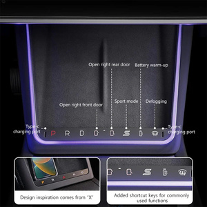 <span class=keywords><strong>Chargeur</strong></span> sans fil avec lumière ambiante LED pour <span class=keywords><strong>Tesla</strong></span> <span class=keywords><strong>Model</strong></span> <span class=keywords><strong>3</strong></span> Highland 24-25 <span class=keywords><strong>Model</strong></span> Y Juniper 25-26 - Product Image 2
