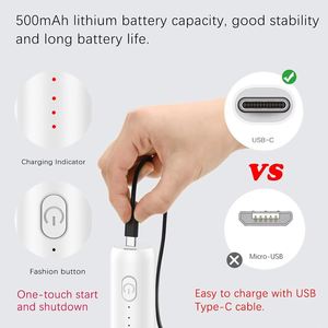 Mousseur à lait électrique sans fil portable à commande par bouton, 3 vitesses, mélangeur à café automatique jusqu'à 100W, pour mélanger les œufs et la crème de pâtisserie - Product Image 2