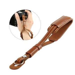 <b>Digital</b> <b>camera</b> leather strap, genuine leather/PU unbreakable SLR <b>camera</b> wrist strap, watch strap, <b>camera</b> leather cord, hand - Product Image 1
