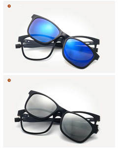 5 in 1 <span class=keywords><strong>occhiali</strong></span> <span class=keywords><strong>Clip</strong></span> magnetica su <span class=keywords><strong>occhiali</strong></span> da sole di Design 2023 più nuovi <span class=keywords><strong>occhiali</strong></span> da sole da uomo TR90 di lusso con Logo personalizzato da donna 2024 - Product Image 6