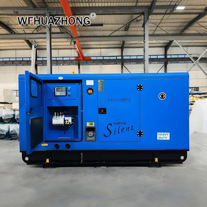 เครื่องกำเนิดไฟฟ้าดีเซลสามเฟสแบบเงียบพิเศษ 120kW 150kW เครื่องยนต์ Ricardo พร้อมหลังคาเก็บเสียง ATS ระบบสำรองไฟฟ้า - Product Image 2