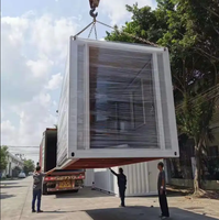 Maison préfabriquée en conteneur pliable maison préfabriquée préfabriquée extensible à vendre usine fournir un hébergement 20 pieds bureau en conteneur