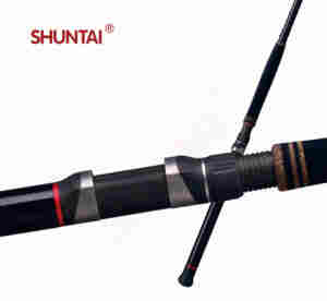อุปกรณ์ตกปลา SHUNTAI/SMP90M/คันเบ็ดตกปลาแซลมอน/2.75 เมตร/2 ท่อน/แอคชั่นปานกลาง/70% คาร์บอน 24T + 30% <span class=keywords><strong>UD</strong></span>-GLASS - Product Image 6