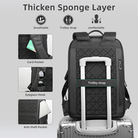 HEROIC KNIGHT 15.6 pouces sac à dos pour ordinateur portable sac à dos antivol avec sac à dos USB sac de voyage étanche extensible pour affaires
