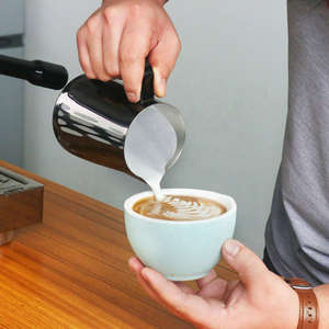 Jarra para Espumar Leche de Acero Inoxidable de 350 ml y 600 ml, Ecológica, Duradera, para Café, Espresso, Herramientas de Barista - Product Image 5