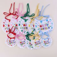 Ensemble de chapeaux d'anniversaire pour animaux de compagnie avec sangle réglable, décorations pompons, kit de costume pour photos d'anniversaire de chiots et chatons